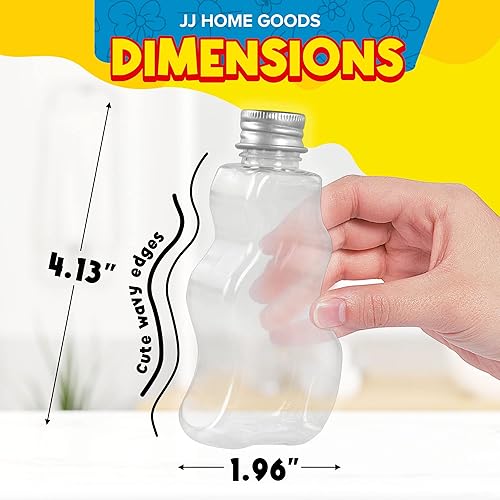 Miniatura 5 de JJ CARE Botellas de arena 12 botellas de arena en forma de onda + 6 embudos pequeños y 6 grandes Kit de arte de arena para niños de 3 años más, arte