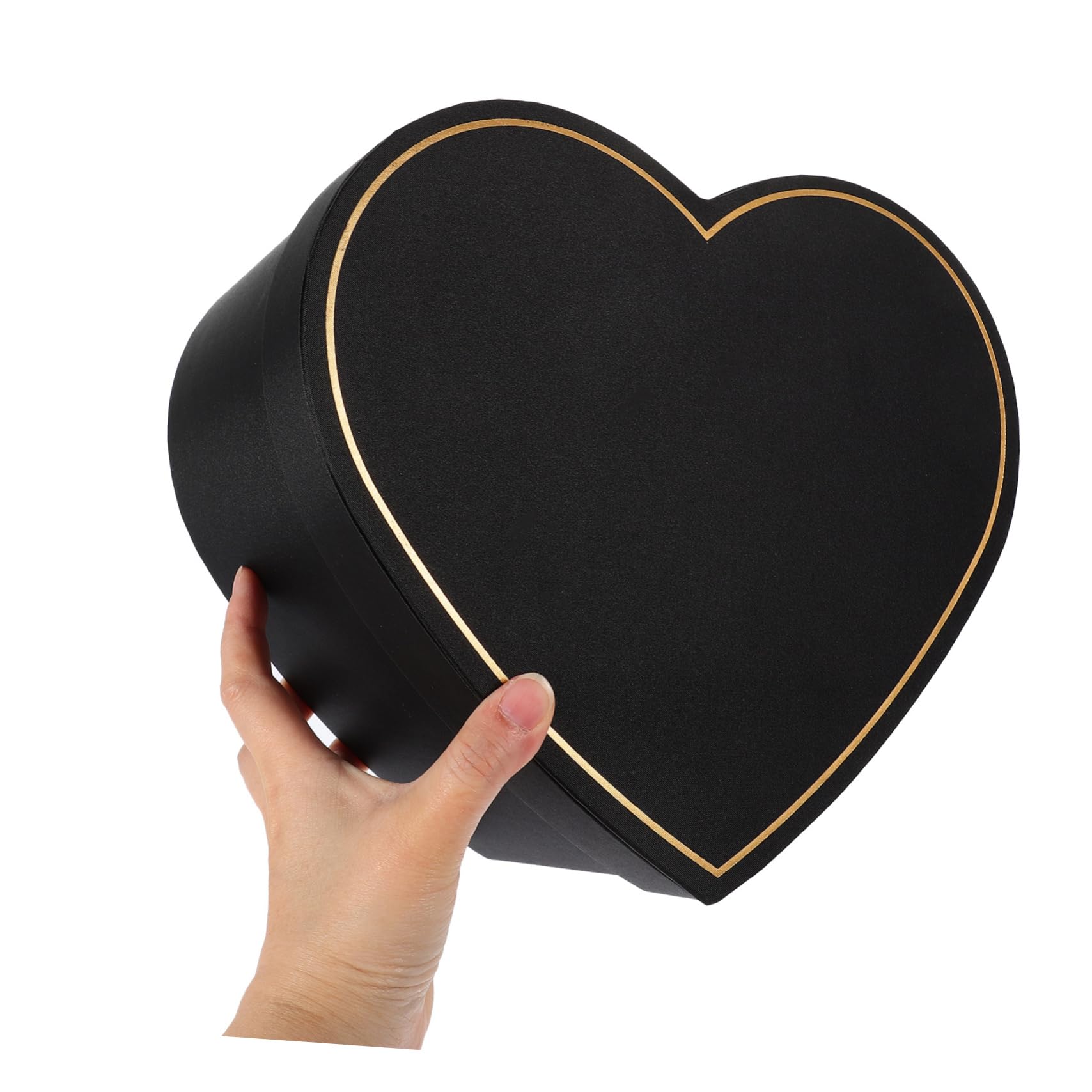 DOITOOL 2 Stück Herzförmige mit Leere Präsentationsbox für Valentinstag Weihnachten und Besondere Anlässe Stilvolle Verpackung für Süßigkeiten Schmuck und Persönliche