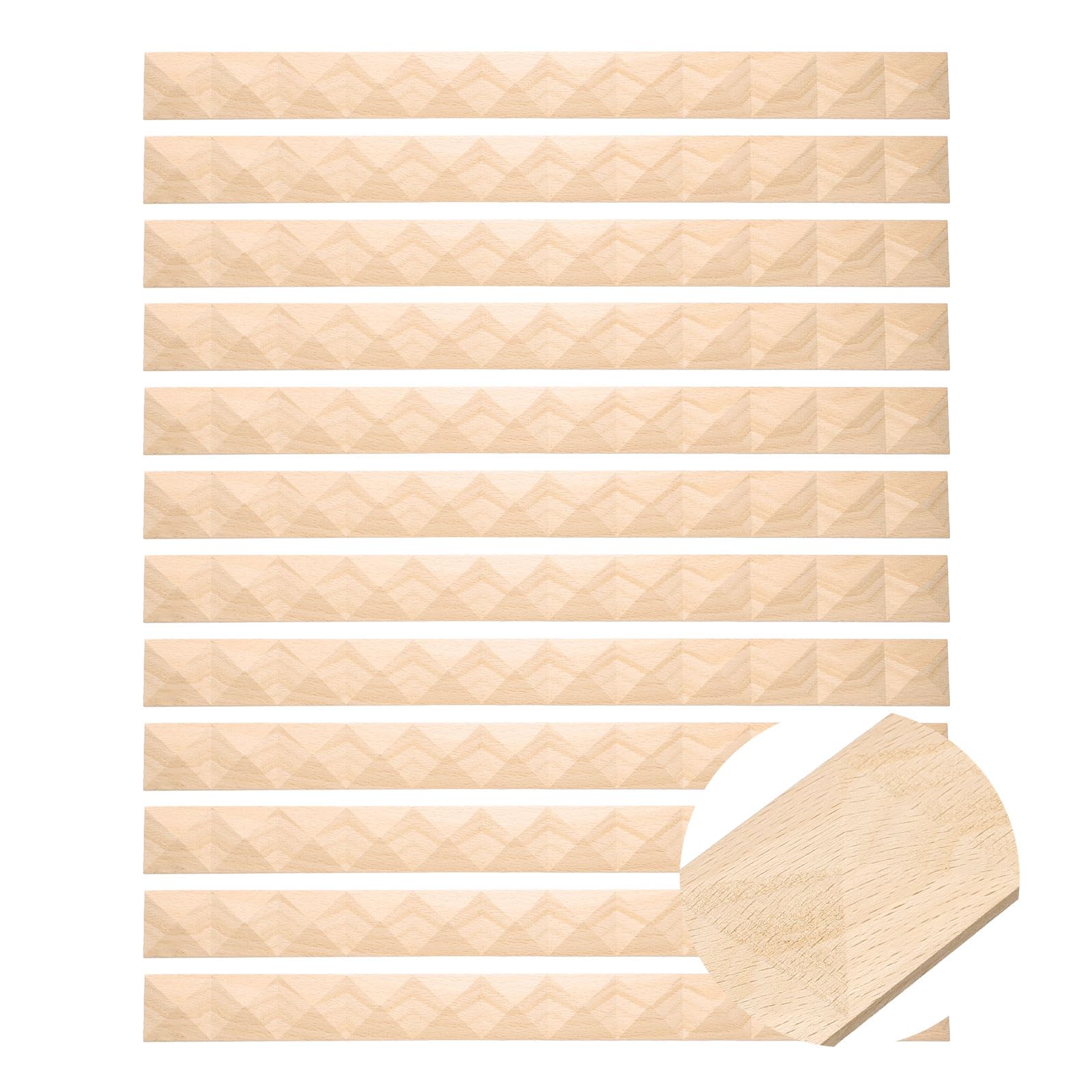 Molduras de muebles de madera 3D para decorar paredes y armarios en proyectos de manualidades