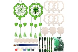 St. Patrick's Day Dream Catcher Craft Kit: Nurture Kids' Creativity