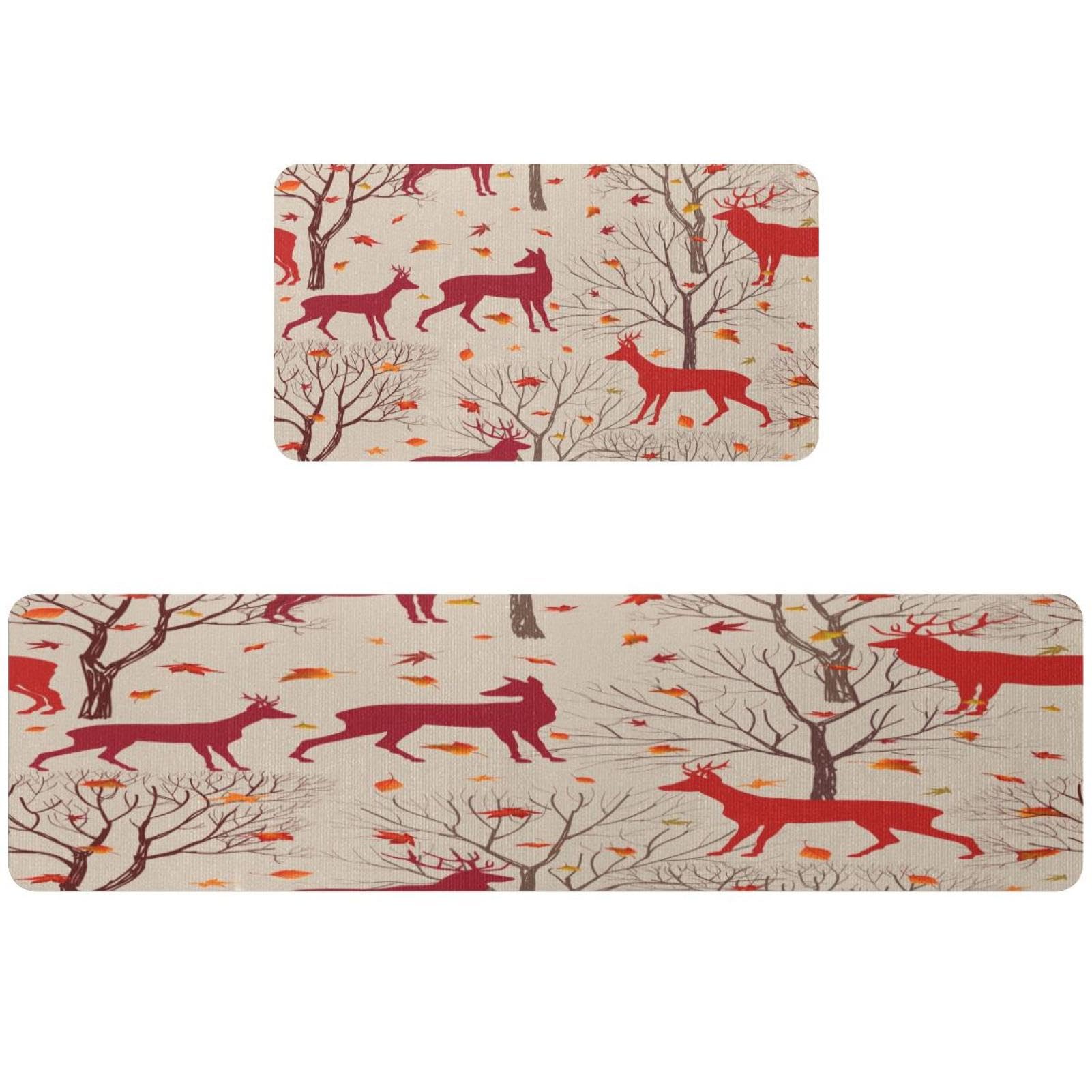 Tapis de cuisine antidérapants lavables pour éviter les glissades en cuisine et buanderie