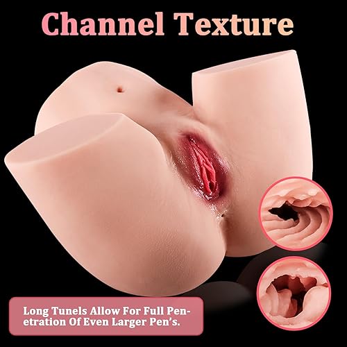 Miniatura 3 de Muñeca sexual de 20 libras, masturbador masculino, juguetes sexuales realistas para hombres, cuerpo femenino, torso de cadera, coño con vagina, sexo