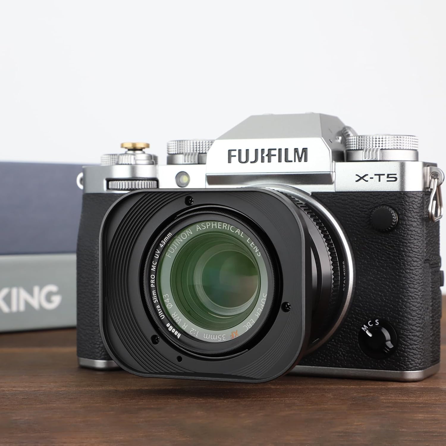 xc35mm f2 FUJIFILM レンズフード付き