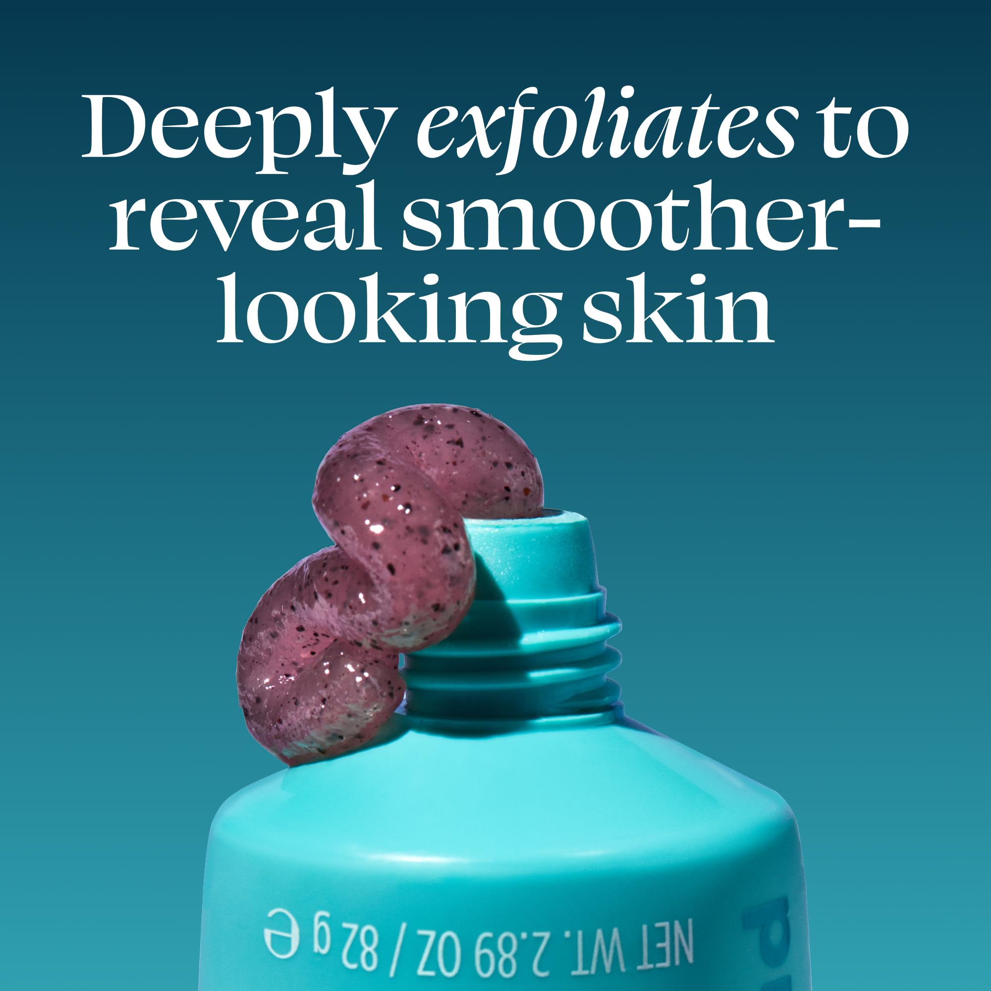 TULA Probiotic Skin Care So Poless Exfoliante para puntos negros, potente y suave, refrescante y suavizante, contiene probióticos, arena volcánica, sal rosa y hamamelis | 82 g