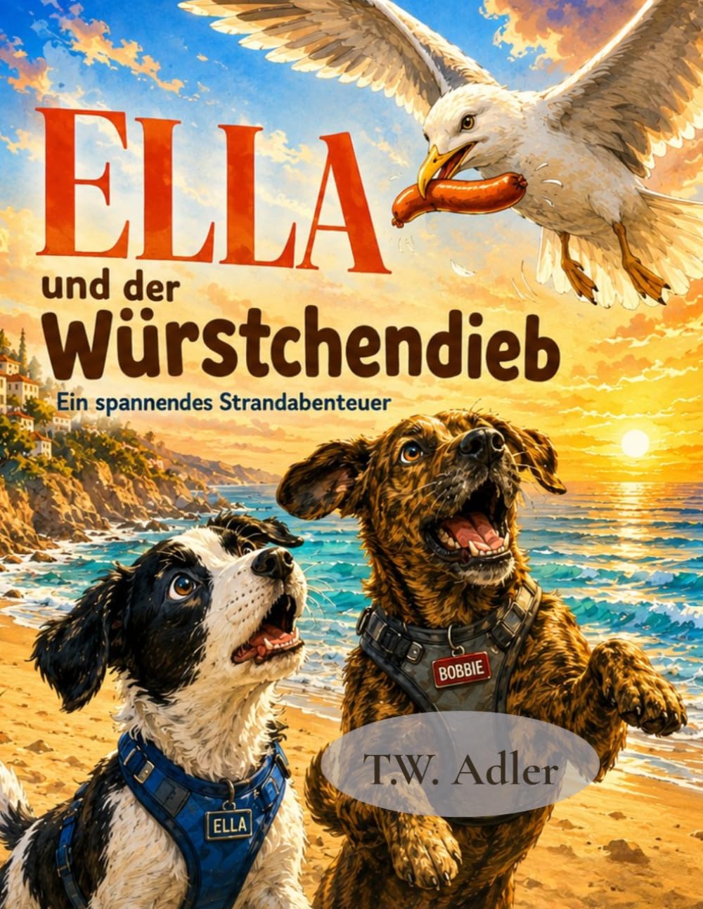 Ella und der Würstchendieb - Freundschaft, Strand und fünf verschwundene Würstchen: Eine spannende Strandgeschichte mit Ella dem Hund zum Vorlesen für ... 4 (Ella – Abenteuer des kleinen Hundes)
