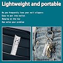 XGIZMOO Nail Clippers for Natural Finger Nails Ultra Thin Mini Travel Portable Folding Wide Jaw Cutter with Glass Nail File Curved Trimmer for Fingernail Toenail (X021DB-S) gallery image