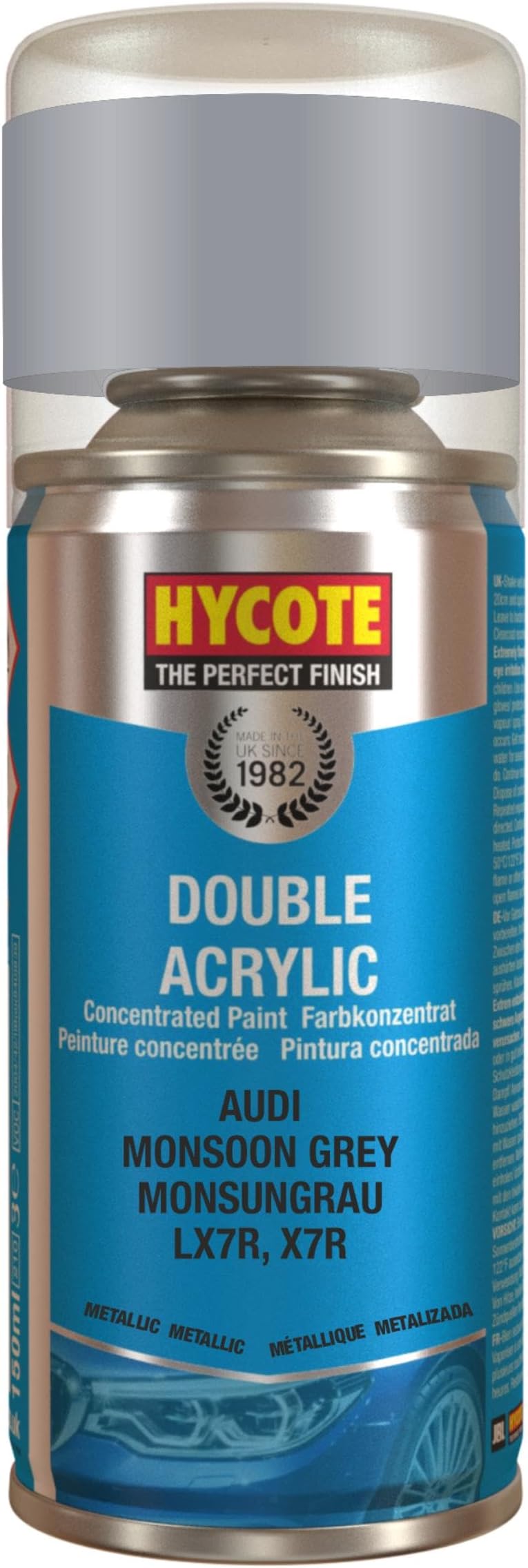Hycote XDAD607 Audi Monsoon Grey 150ml