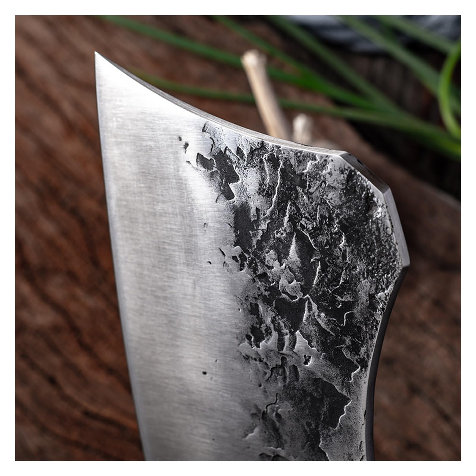 Mannaia da carne forgiata Coltello da macellaio in acciaio ad alto tenore di carbonio Coltello da chef for carne Coltello for verdure