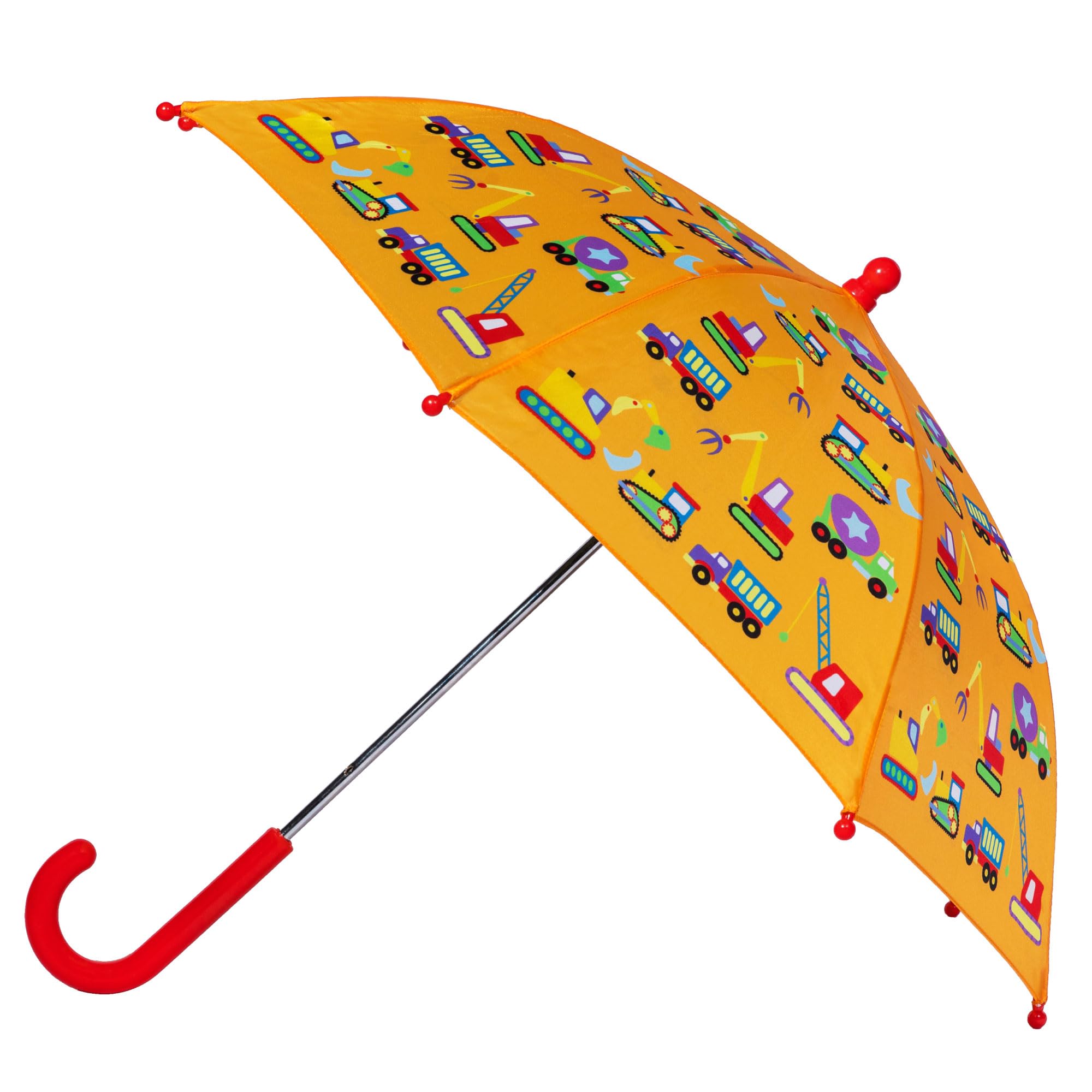 Wildkin Kids Umbrella – Rainproof Canopy, Curved Handle, Easy Hanging Design