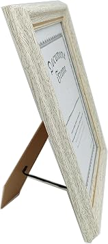 8x10 White Picture Frame for Wall or Tabletop,Show Your Pictures, Craftsmanship, Handicrafts, and Paintings Display in Living Room, Bedroom, Kitchen, and Office