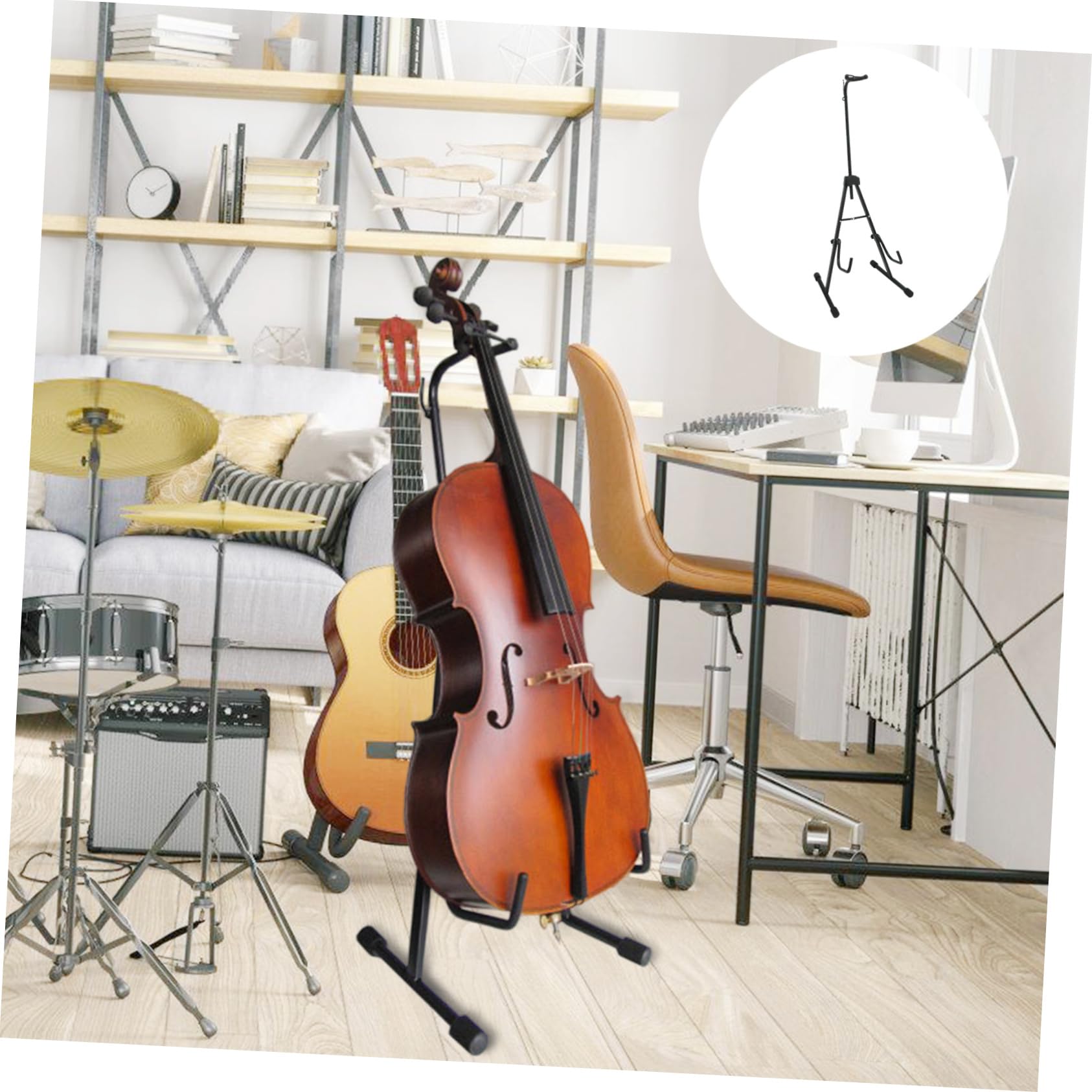 para Violonchelo Portátil para Violonchelo Ajustable para para Una Práctica Fácil