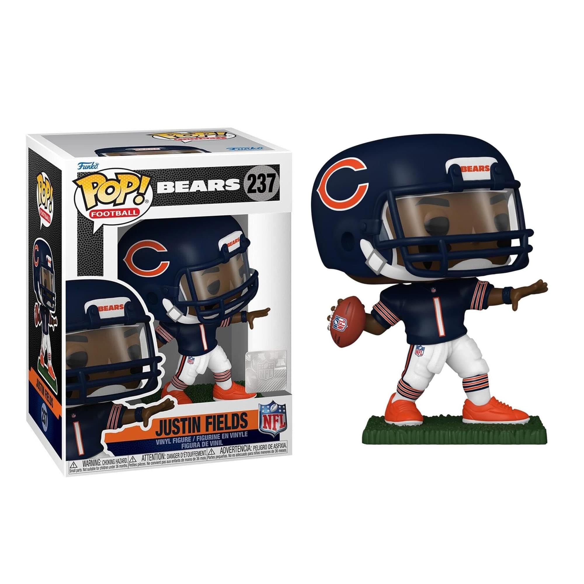 Justin Fields (Chicago Bears) NFL Pop! Series 11 Funko Pop!