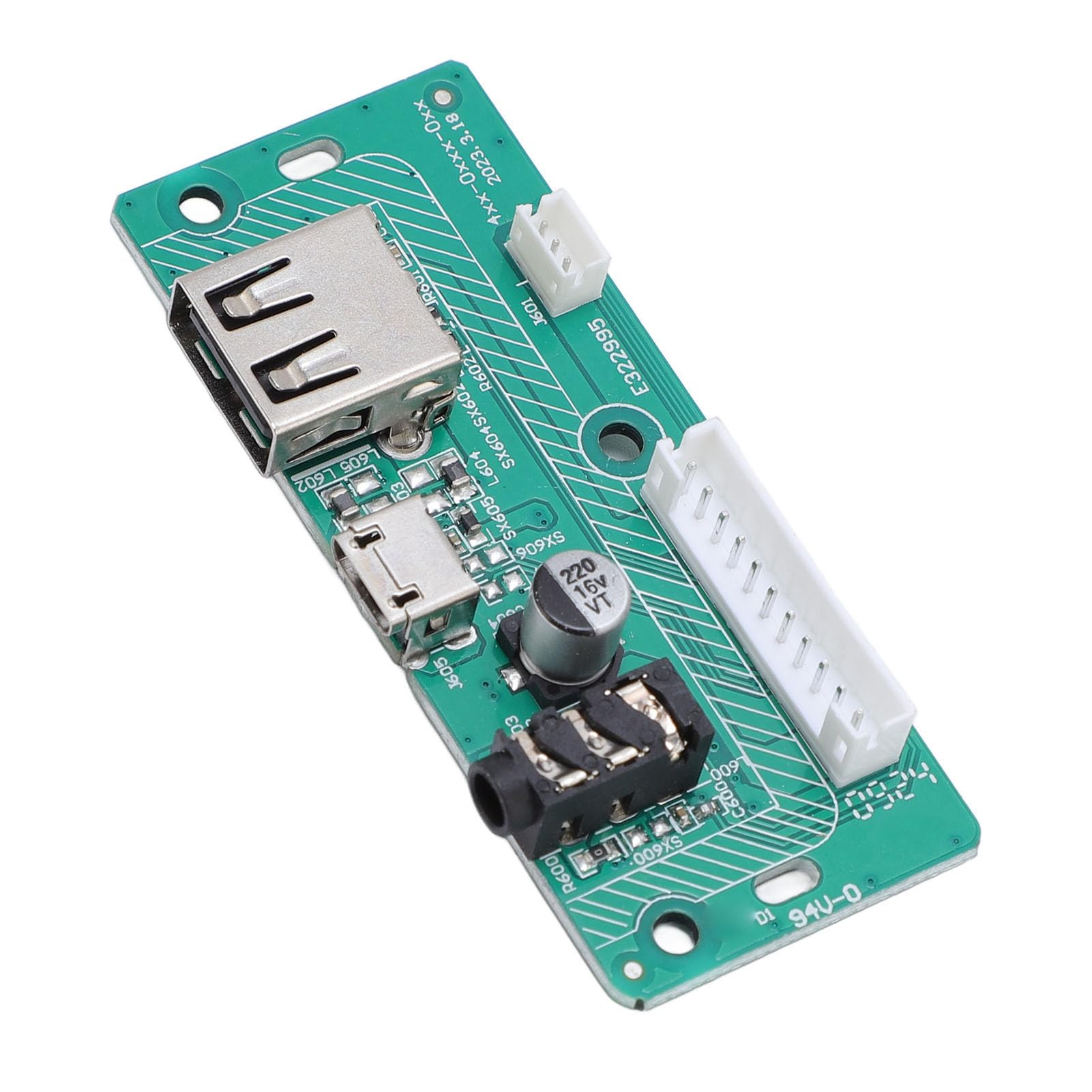 Annadue Module de Port de Chargement de Haut-Parleur, Port de Chargement USB, Prise Sonore, Remplacement Rapide de la Carte de Circuit imprimé pour Charge 3 Version TL