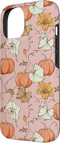 Miniatura 5 de Funda de calabaza a cuadros para iPhone 13 Pro Max 13, color rosa