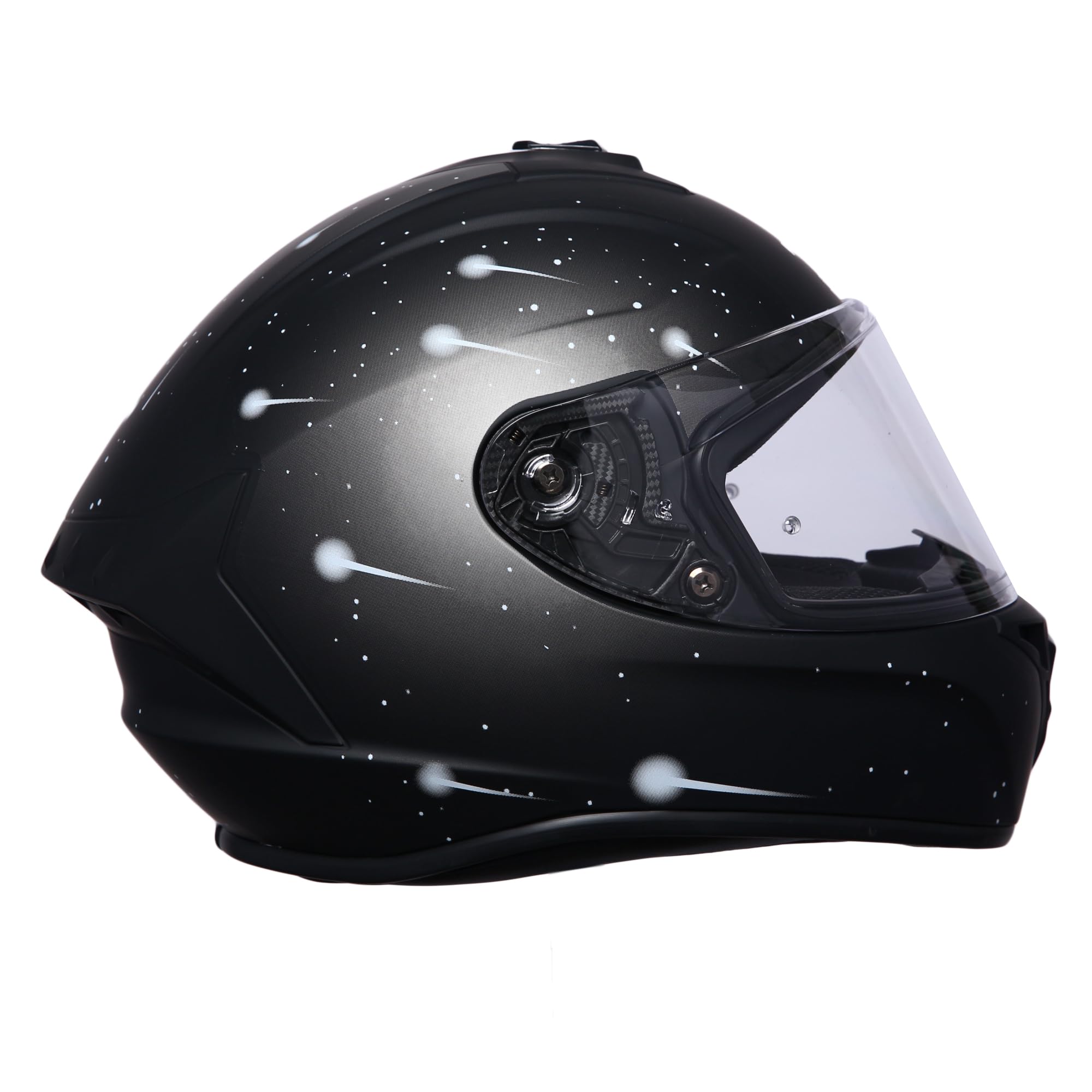 PROANTI Kask motocyklowy integralny, aerodynamiczny kask motocyklowy z odpornym na zarysowania wizjerem i przygotowaniem Pinlock.