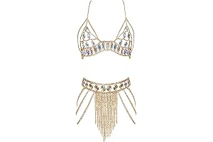 Women's Alluring Embellished Body Chain