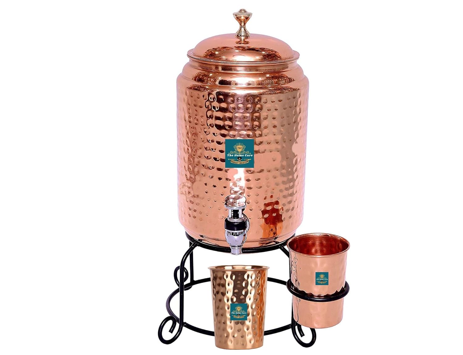 Buy The Home Care 5 Litre Pure Copper Water Dispenser Pot Matka ...