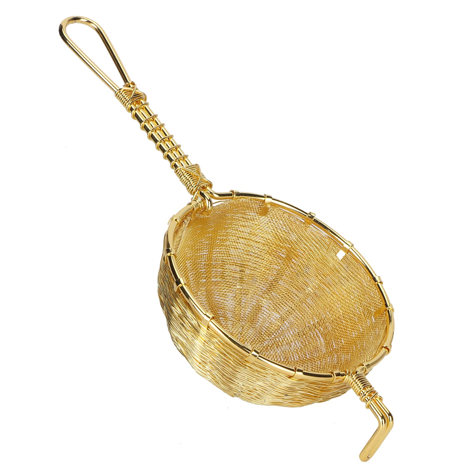 Filtre à Thé En Vrac, Infuseur à Thé En Cuivre, Passoire à Infuseur à Thé à Long Manche Filtre à Thé Réutilisable En Cuivre Fabriqué à la Main Avec Long Manche Pour Accessoires De Théière