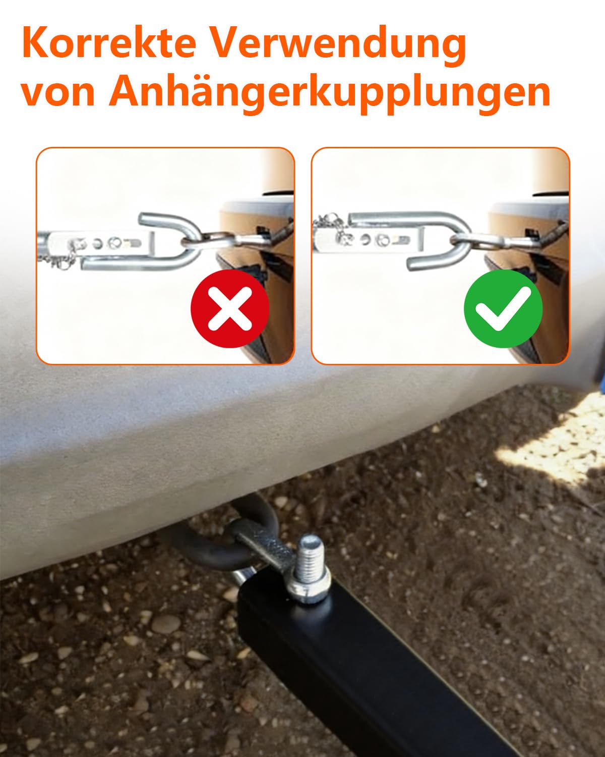 Abschleppstange für pkw, abschleppstange mit kugelkopf, 3500kg Zugkraft Gewicht, 50mm Anhängerkupplung, für Kfz, LKW, SUV, Geländewagen - Pannenhilfe (Lunghezza 2.35m)
