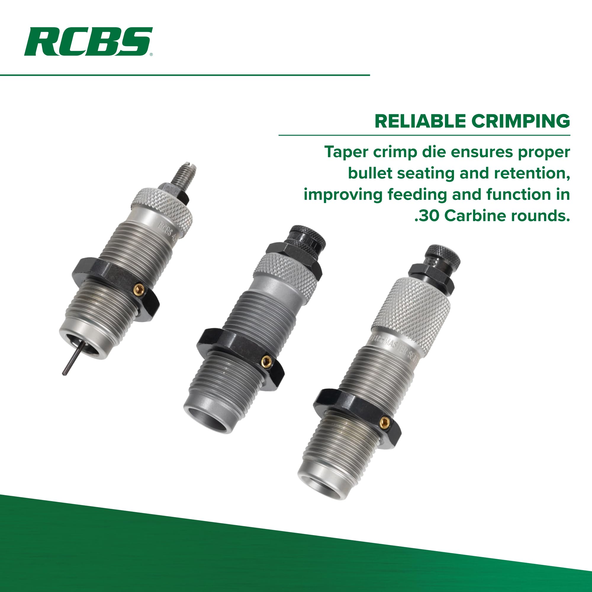 Amazon.com : RCBS 18010 Full Length Die Set : Gunsmithing Tools