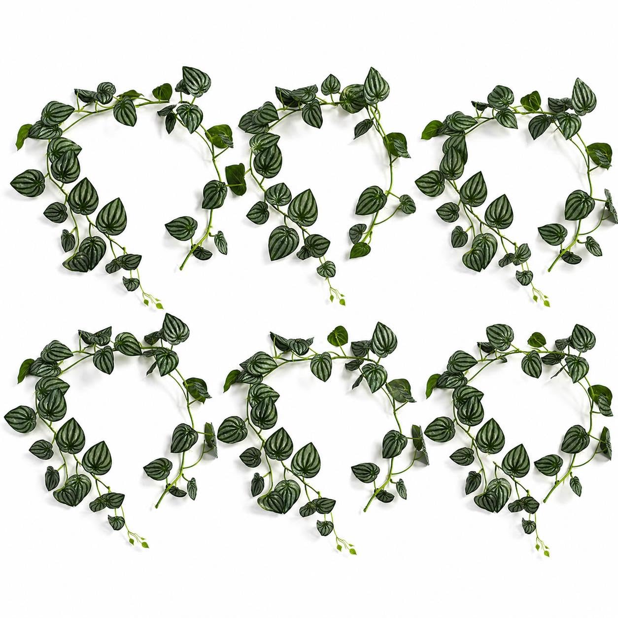 B&Q - Pack Of 6 X 160Cm Artificial Watermelon  Garland Hanging Decoration