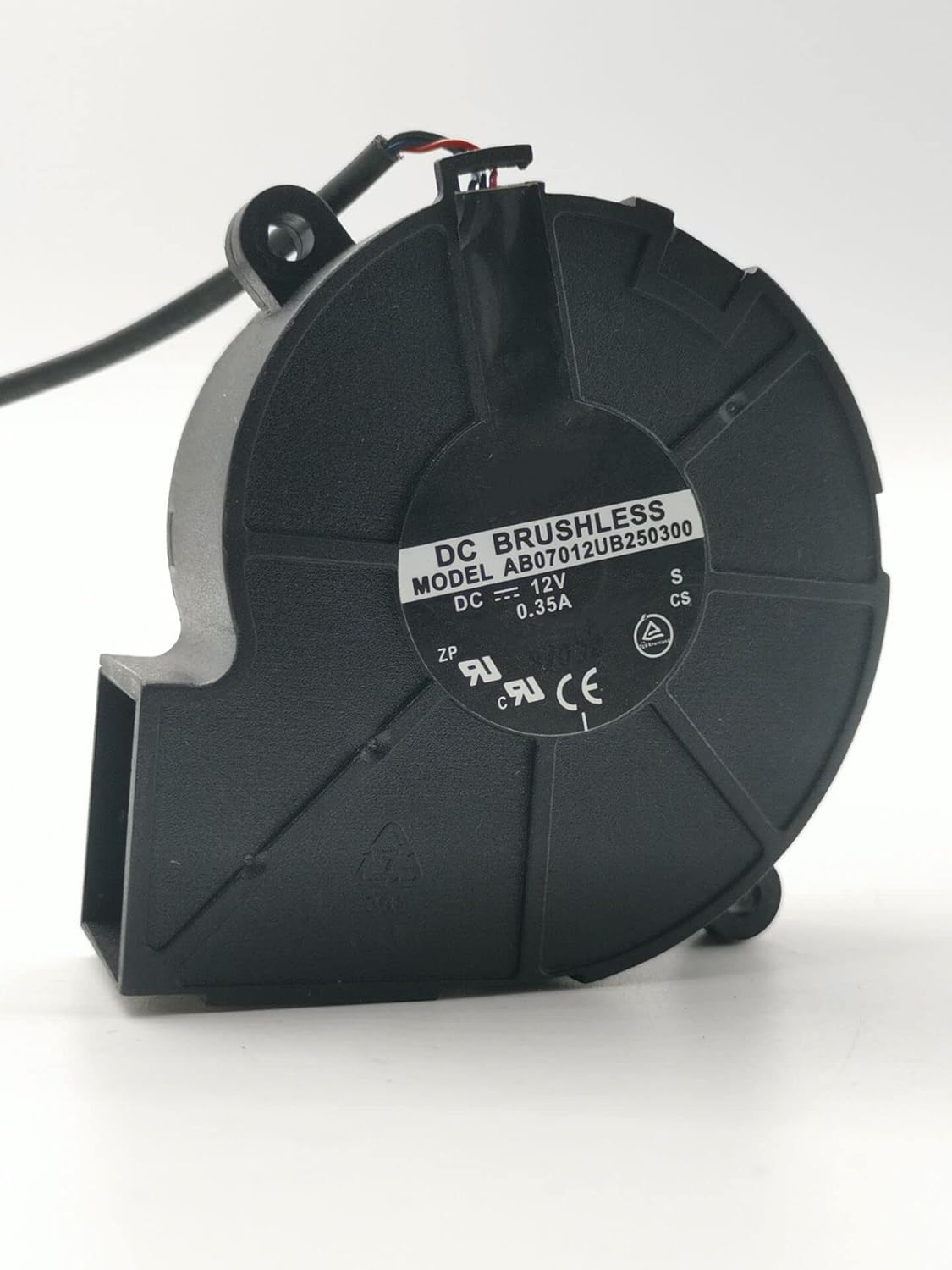 AB07012UB250300 DC12V 0.35A 7025 7cm 3-Wire Turbo Projector Cooling Fan