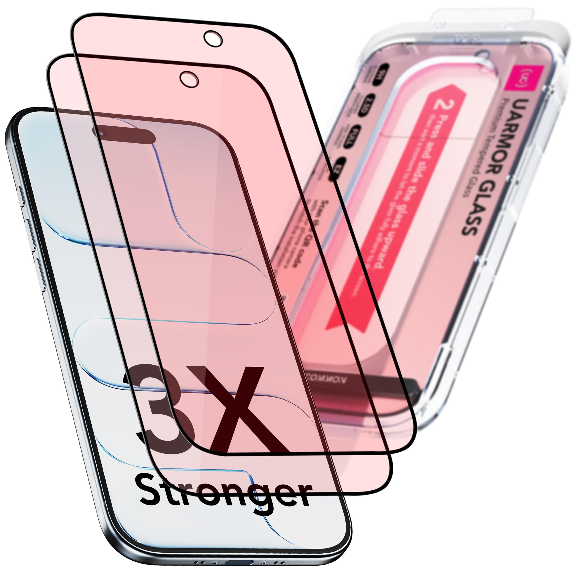 UARMOR Glass Red
