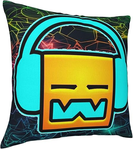 Miniatura 9 de NALCKA Geometry Anime Dash - Fundas de almohada decorativas de 18 x 18 pulgadas, funda cuadrada para sala de estar, dormitorio, sofá, coches