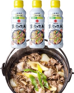 丸十大屋 芋煮酱汁 酱油味 300毫升×3瓶 山形特产 1瓶约10人份