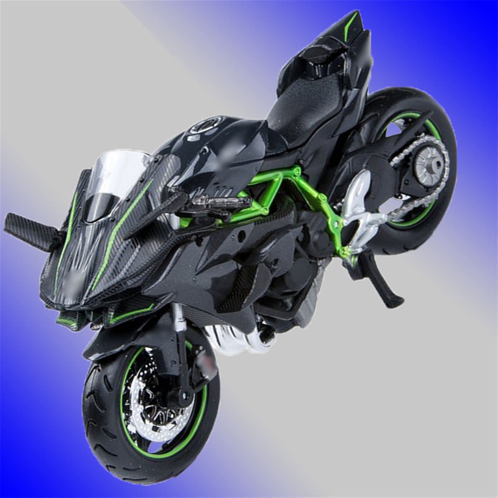 1/18モーターサイクルモデルダイキャストプラスチックモトミニチュア