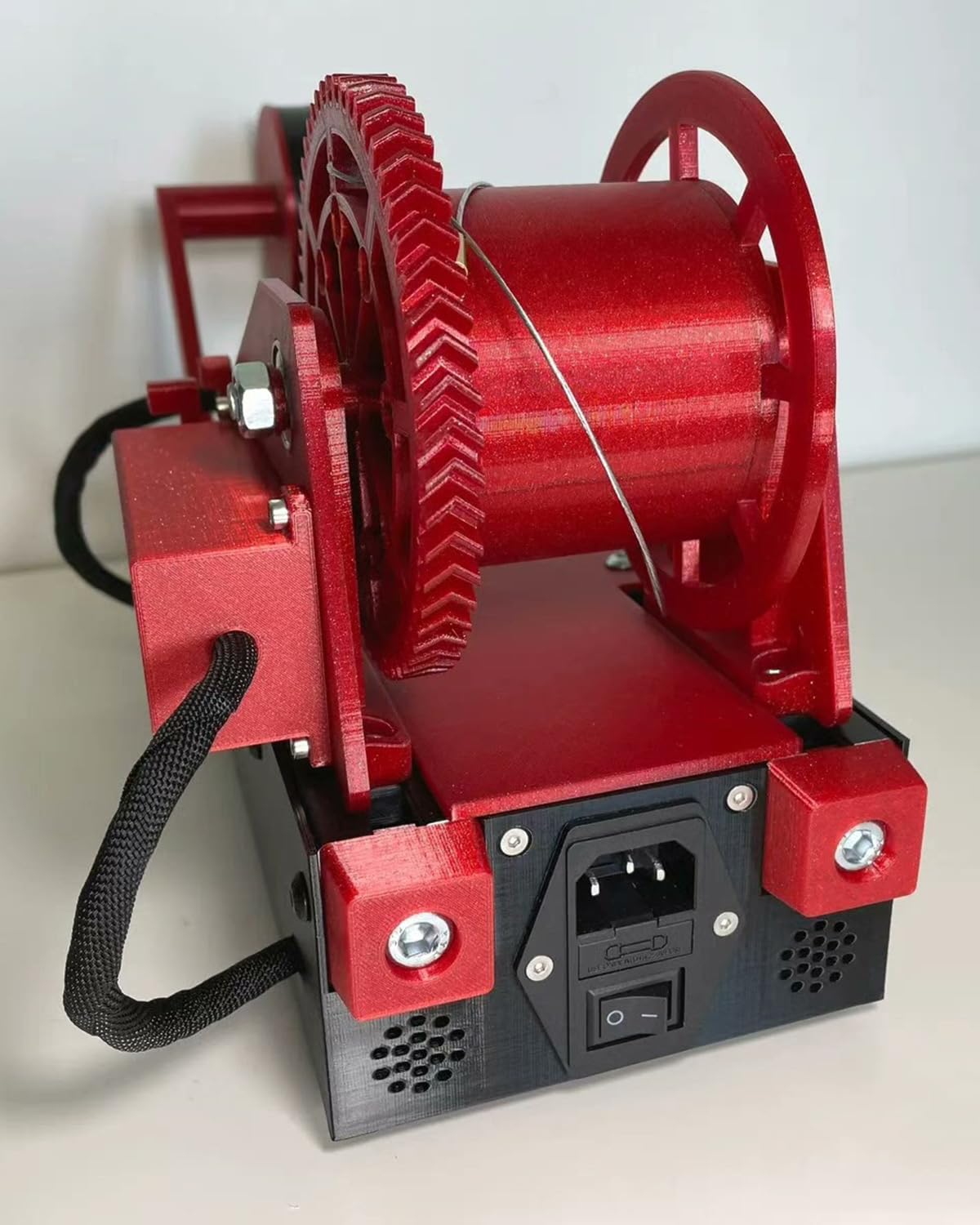 Machine à Fabriquer Du Filament 3D En Pet Recyclé, Recycleur De Bouteilles Imprimées En 3D, Filament 3D Pultrudé à Partir De Bouteilles En Plastique, Familles, Créateurs DIY, Petits Studios red