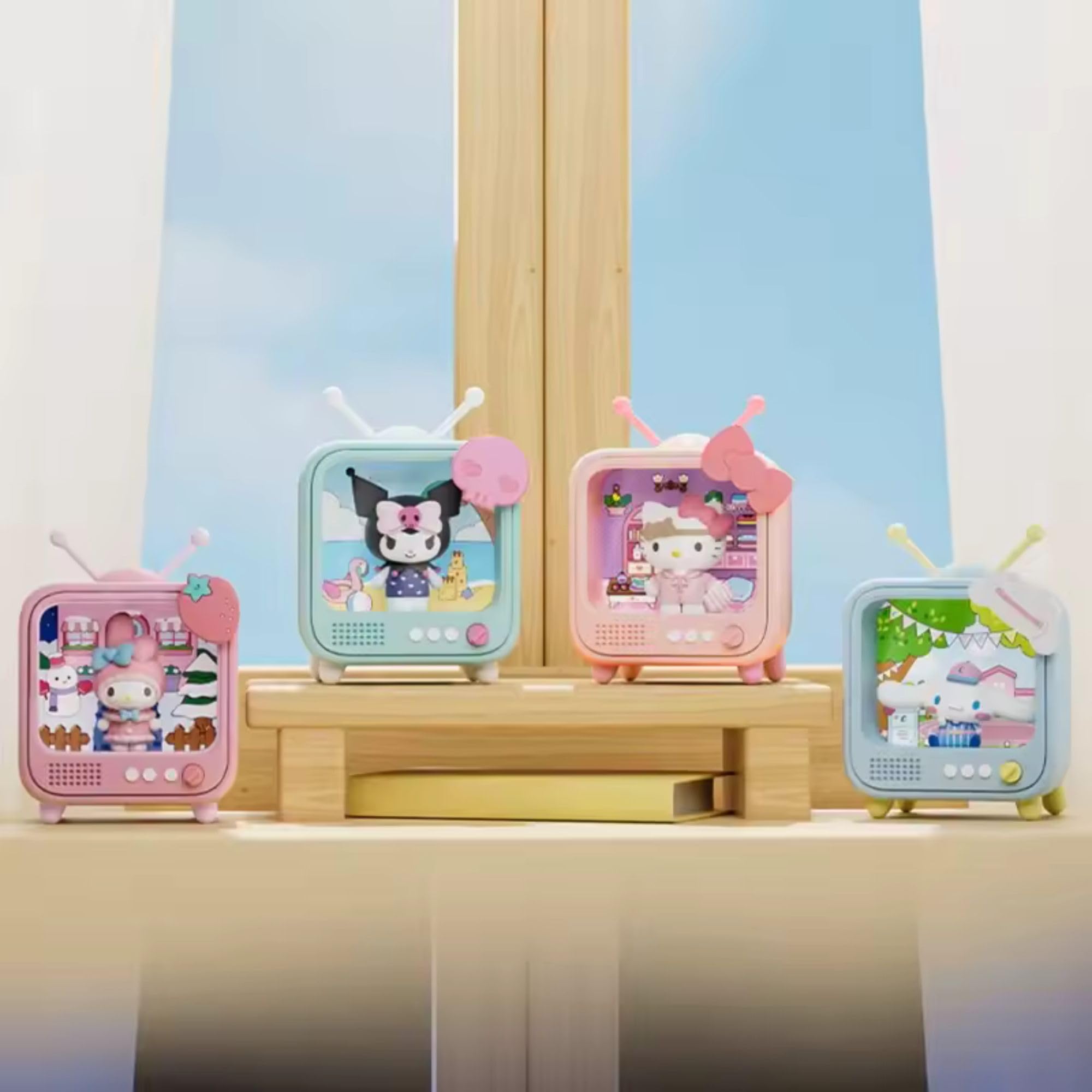 YuMe Hello Kitty and Friends Bedside Light TV Series Cinnamoroll, Multicolor - Image 2