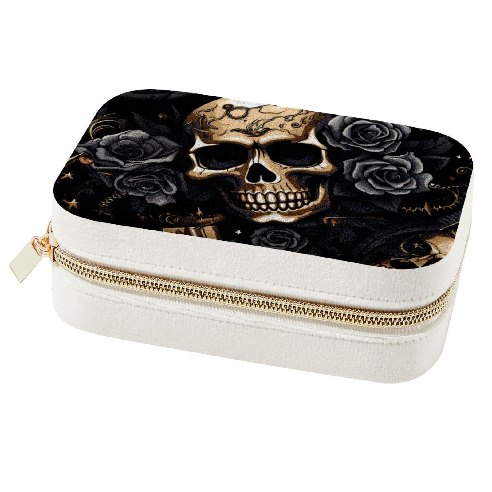 Boîte à bijoux punk pour ranger vos colliers et bagues pendant vos déplacements
