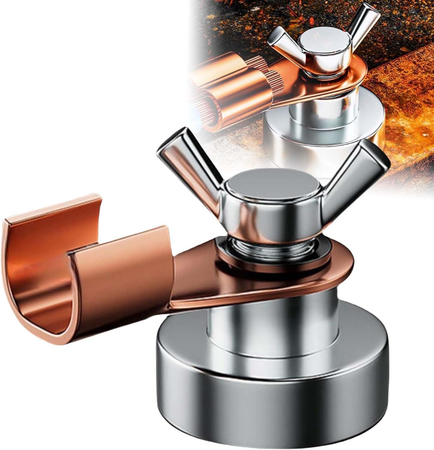 Magnetic Welding Ground Clamp Support Ground Clamp Tools Welder Magnet Clamps fit For Metal Welding Tables Poles Railings
