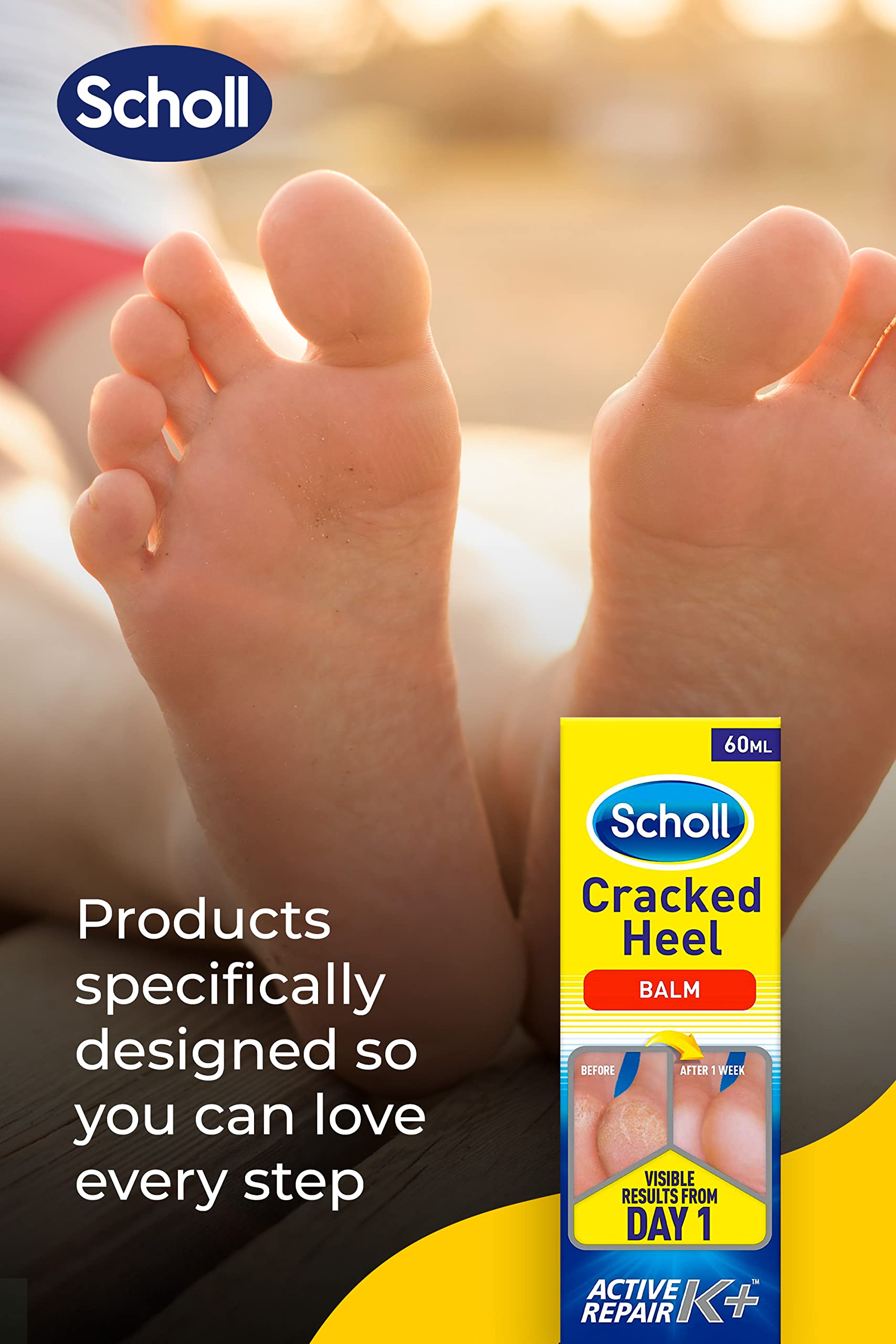 Scholl Cracked Heel Repair Cream Active 