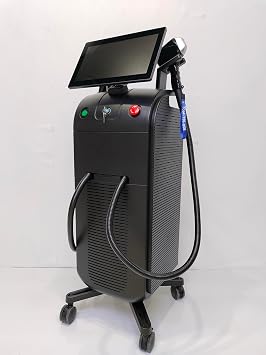 Professional 4-Wavelength Diode Laser Hair Removal Device,755 808 940 1064nm Gentle Cooling System for Smooth Skin,12x25mm Large Spot Fast Treatment CE Certified Home Beauty Tool