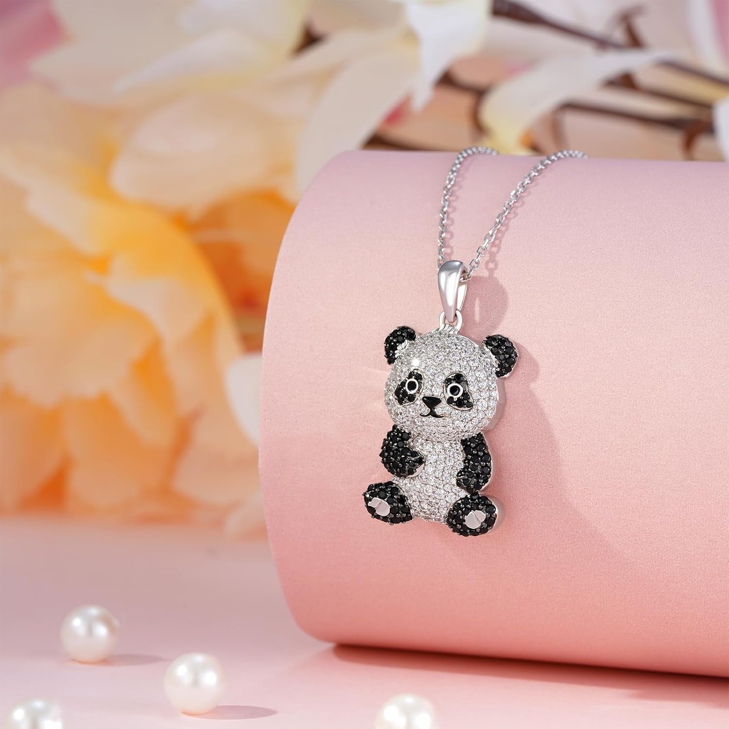 Panda Necklace S925 Sterling Siver Panda Gifts for Women Panda Jewerly Gift for Women - Image 6
