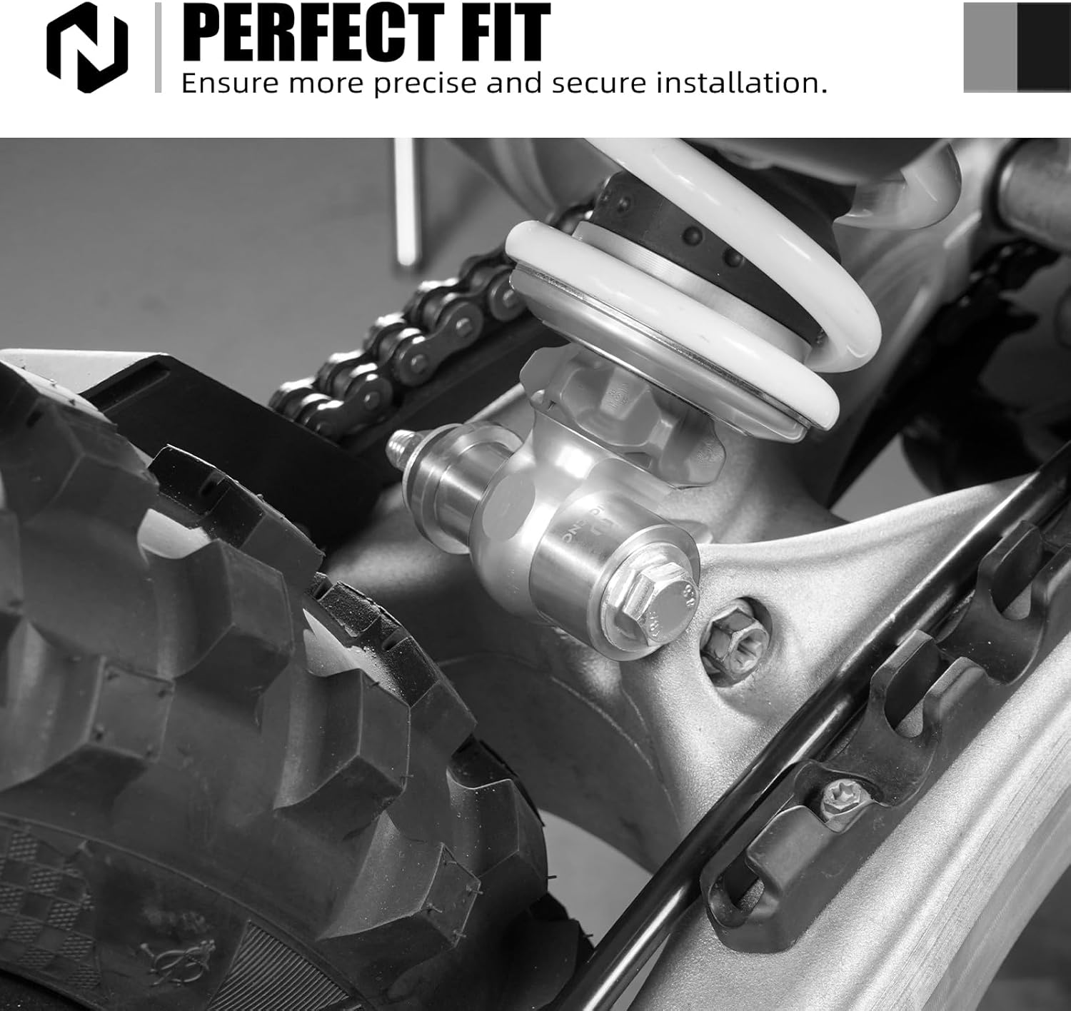 NICECNC PDS Shock Heim Joint Press Tool&Bearing Replacement Too Kit Compatible with KTM 500 EXC-F/XCF-W/XW-F 450 EXC-F/XCF-W 350 EXC-F/XCF-W 300 EXC/XC-W 250 EXC-F/XCF-W 150 EXC