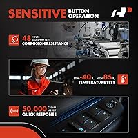 Vista 7 de A-Premium Master - Interruptor de elevalunas eléctrico para lado del conductor compatible con Ford F-150 2004-2008, Expedition 2003-2006, Crown