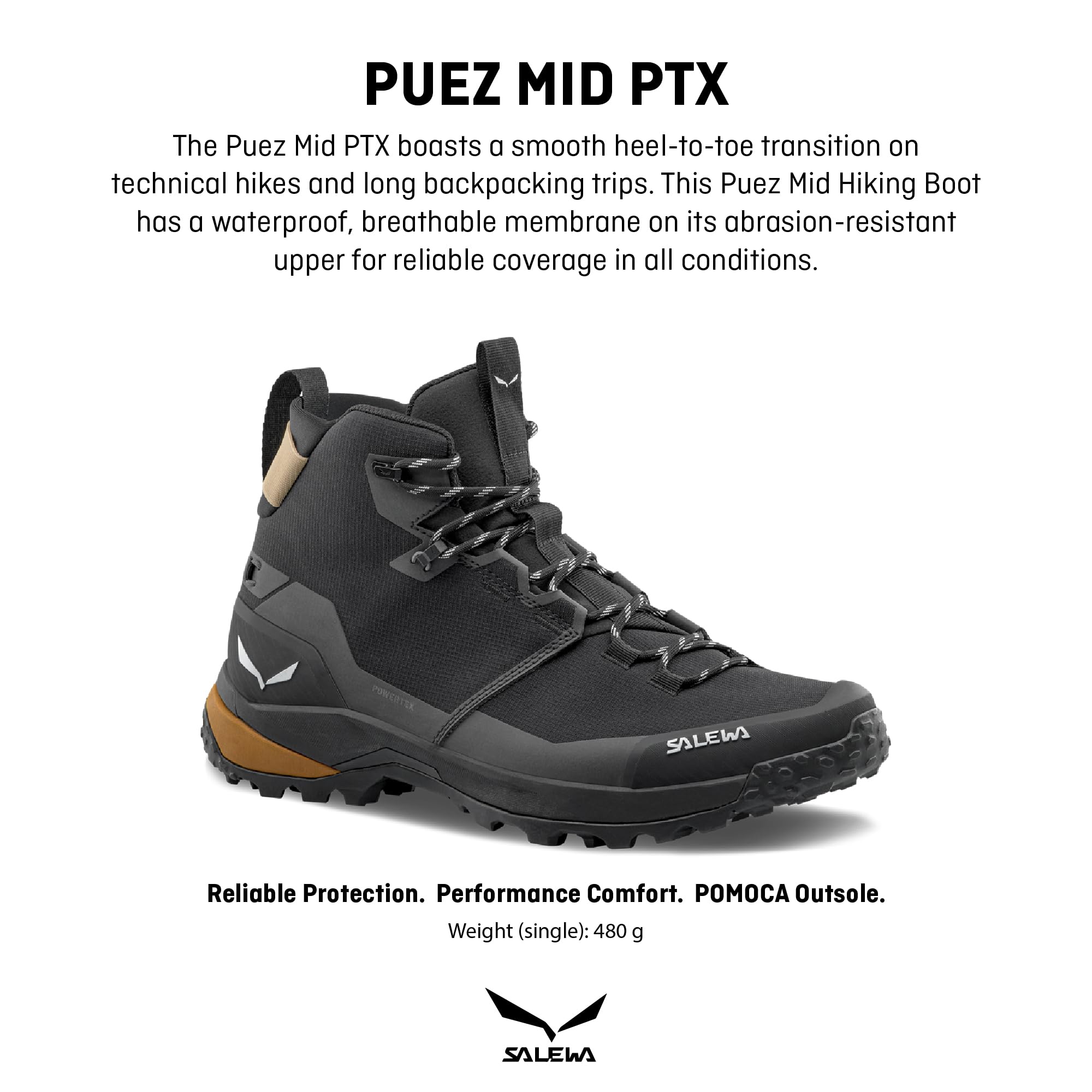 SALEWA Męskie buty Puez 2 Mid PTX