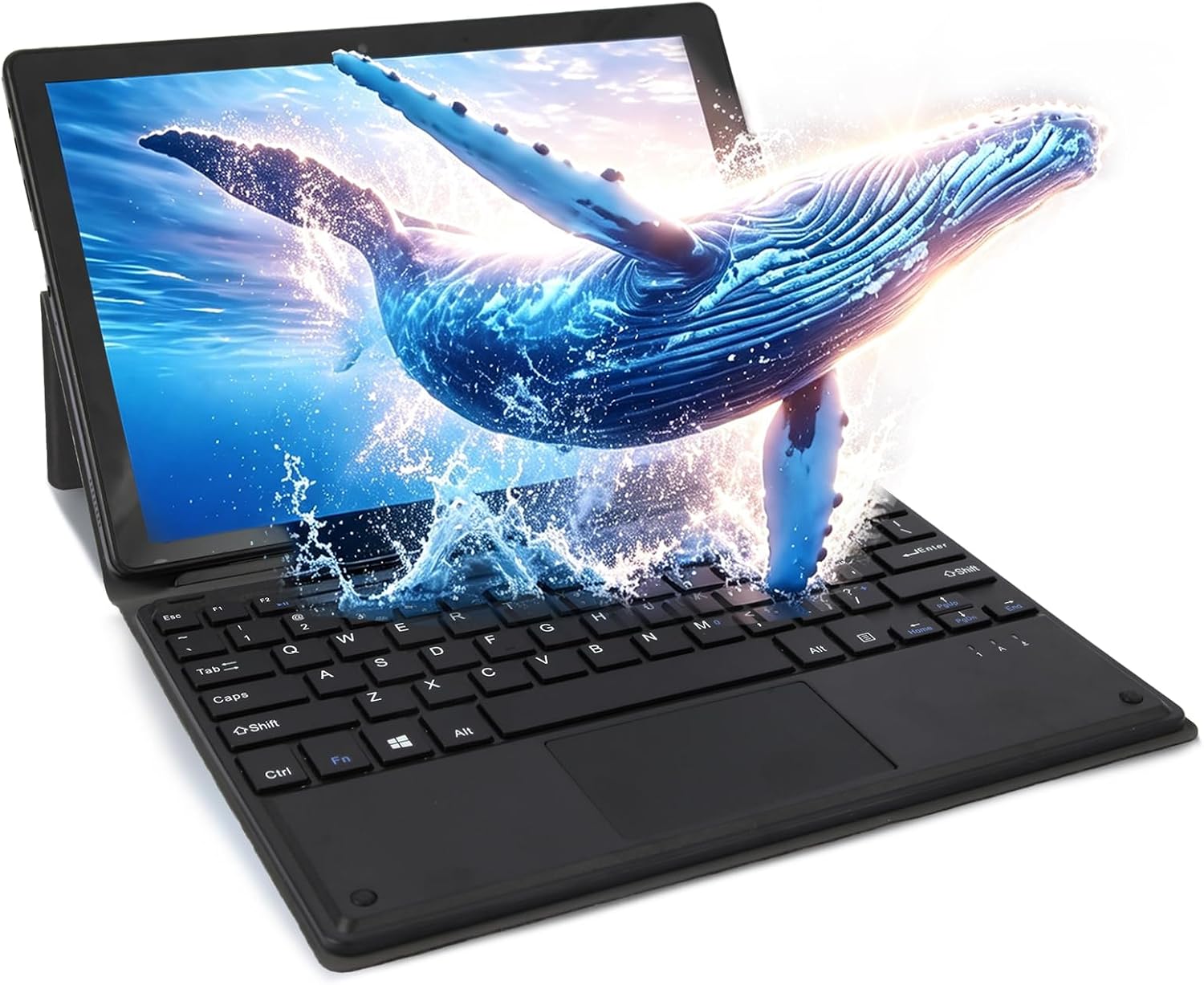 10.1" 2-in-1 Windows Tablet, 12GB RAM 128GB ROM Portable PC for Working