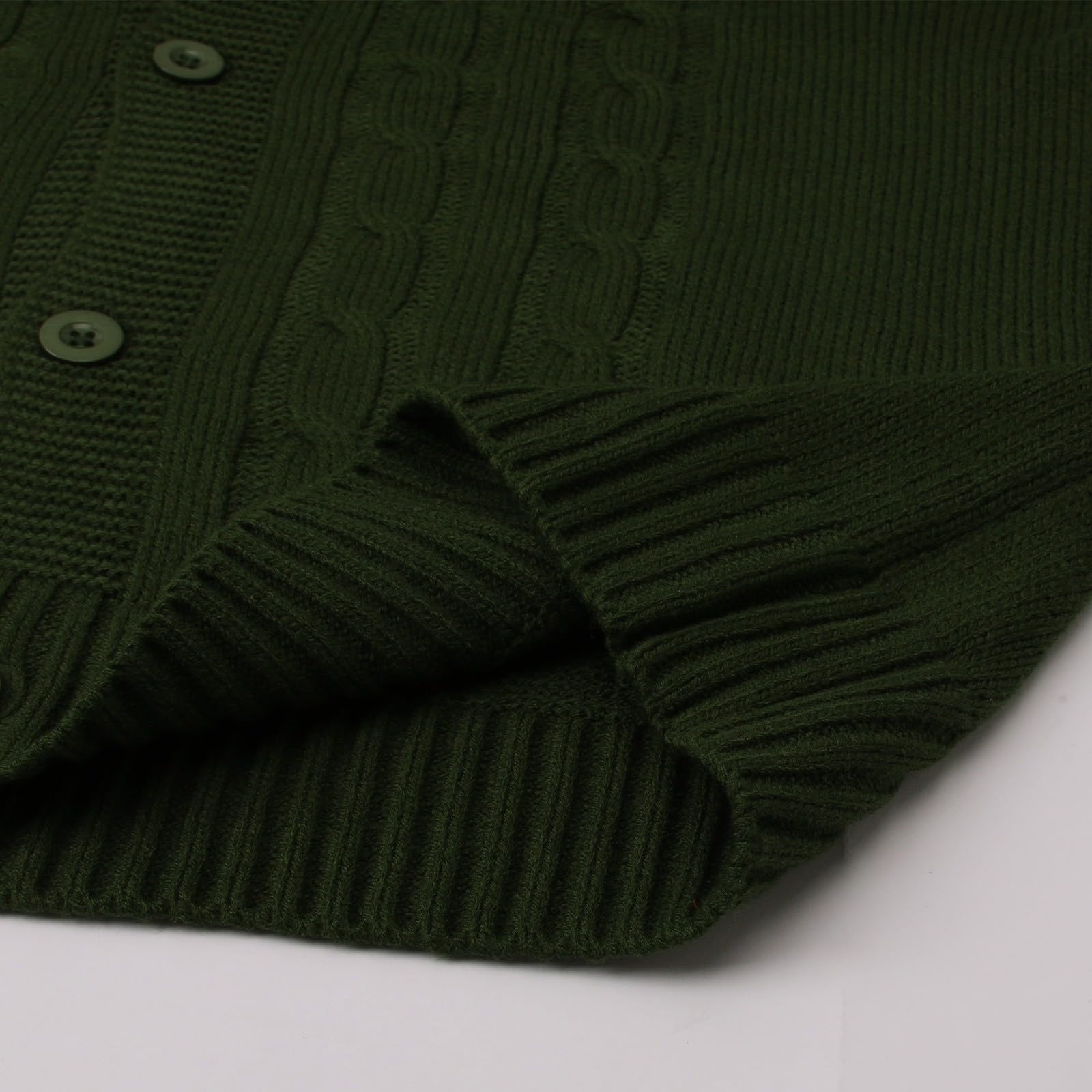Genérico Cardigan Hombre Lana, Jersey Hombre Invierno con Cuello En V Manga Larga Suéter De Punto con Botones Elegante Ajustado Cárdigan Ligero con Bolsillos Suéter Otoño Invierno