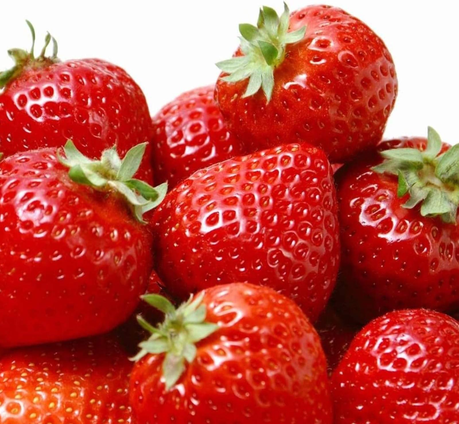 100 Large Strawberry Seeds Pack High Yield Sweet Fruit Flower Plants