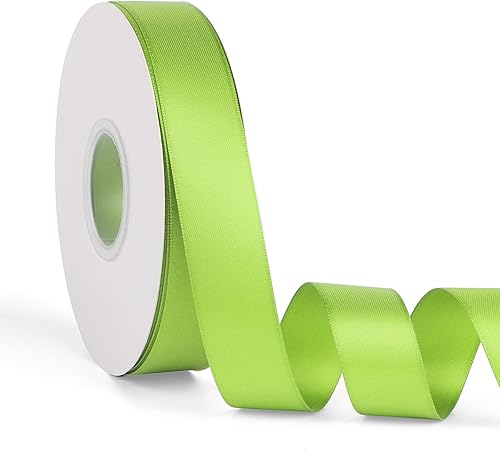 Miniatura 9 de Cinta de satén dorada de doble cara de color sólido de 58 pulgadas x 50 yardas continua, cinta de poliéster de alta densidad para envolver regalos,