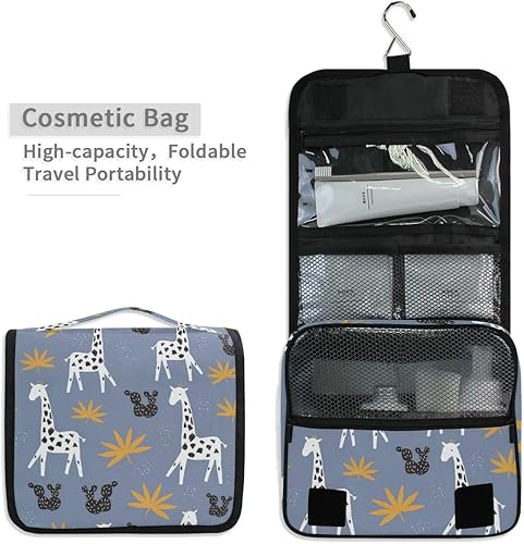 Miniatura 4 de senya Kit de neceser de viaje colgante, estuche de maquillaje, organizador de cosméticos para hombres y mujeres