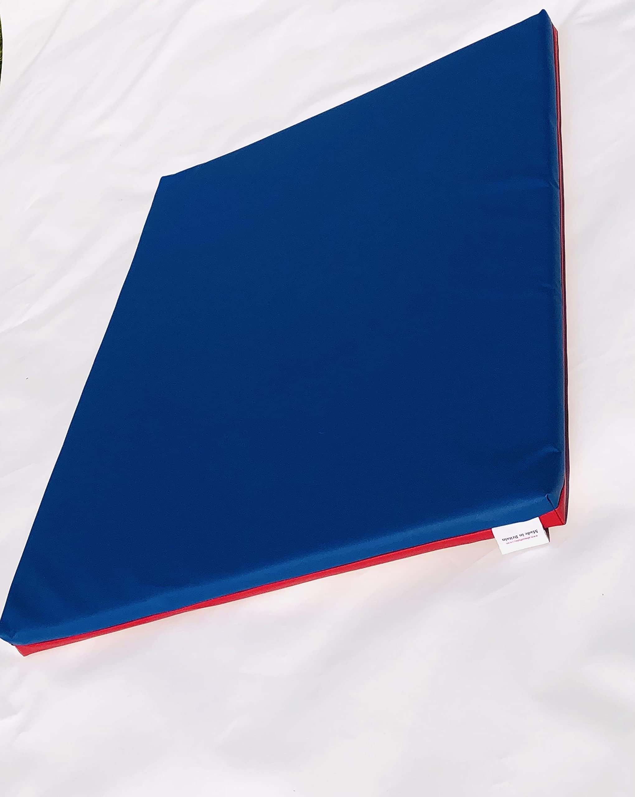 Soft Play Gym Mat - Crash Mat - Exercise Mat - 610gsm PVC/High Density Foam - Blue - Green - Pink - Red - Yellow - 180cm x 120cm x 5cm