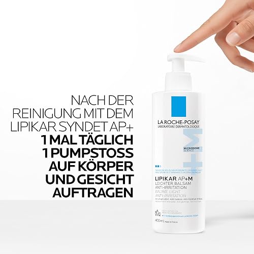 La Roche-Posay Lipikar Leichter Balsam AP+M Bodylotion, Neurodermitis 400ml - 8