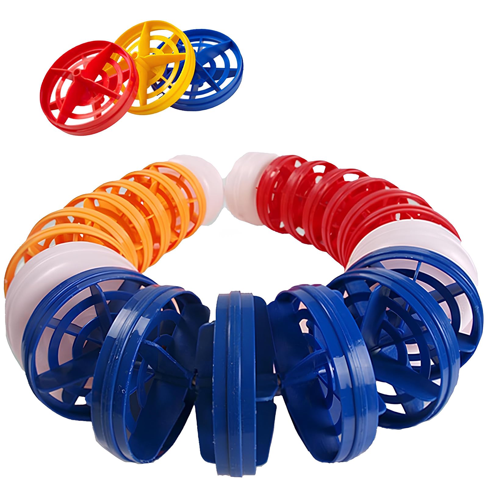 Corde de séparation de couloir de piscine de 4m avec flotteurs érable pour bassin