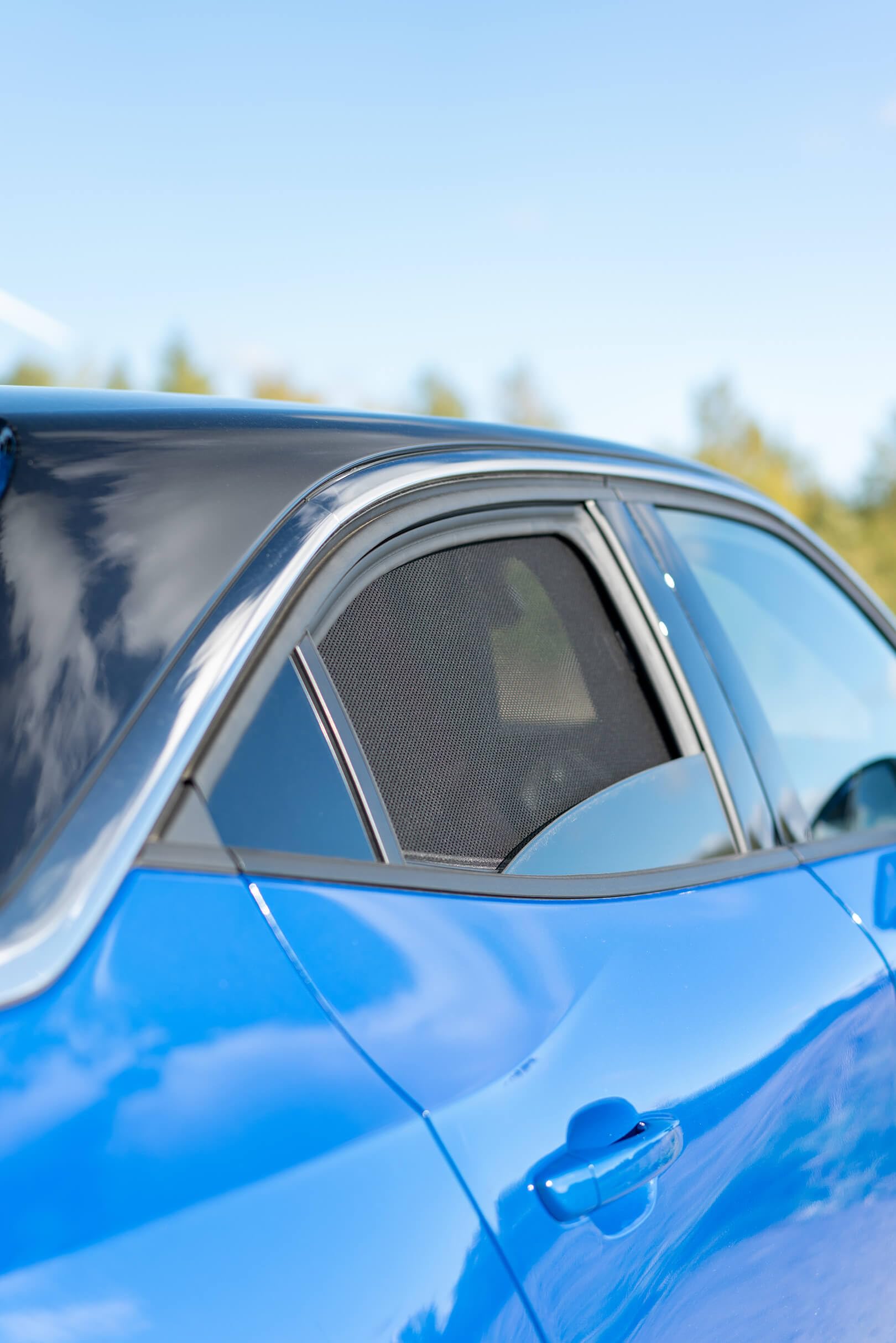CAR SHADES Set (Porte Laterali Posteriori) Compatibile con Opel Mokka 5-Porte 2020- (2-Parti) Tendine Parasole su Misura