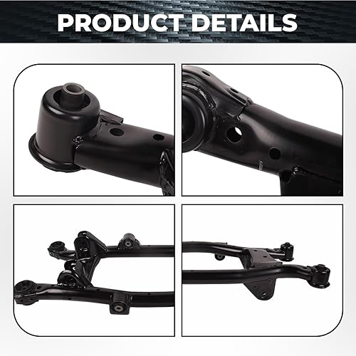 Miniatura 2 de TOPAZ Travesaño de bastidor auxiliar trasero compatible con Kia Sportage 2004-2010, Hyundai Tucson 2004-2010 2.0L 2.7L 4WD Sustituye # 62605-2E601